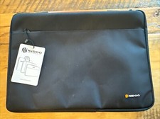 Black Nidoo 2 Zipper 1 Pocket Laptop / Tablet Sleeve Soft Interior Professional picture