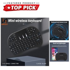 MRSVI I8 2.4G Mini Wireless Keyboard Air Mouse Remote Touchpad for Android TV PC picture