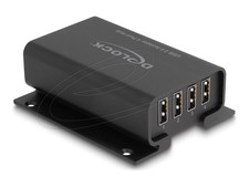 Delock Hub with 5 kV Isolation for data lines 4 x USB 2.0 64226 picture