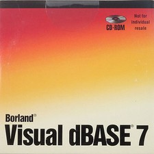 Borland Visual dBase 7 Compiler 32-BIT BOR10294  DBA1370WW35182  NEW  picture