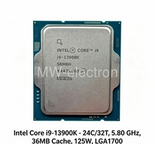 Intel Core i9-13900K 3.00GHz 24 Core SRMBH 32 Thread LGA 1700 OEM picture