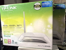 TP-LINK 3G/4G WIRELESS N ROUTER 2 ITEMS 150MBPS 2.4GHZ TL-MR3220 2 SEALED ITEMS picture