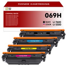 4PK 069H Toner Compatible with Canon 069 CRG-069H Imageclass MF752Cdw MF753Cdw picture