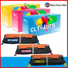 407S CLT-407S Toner Cartridge for CLP-310 CLP-320N CLX-3185FW Printer (3PK,CMY) picture