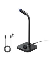 BOYA BY-CM40 USB Gooseneck Microphone for PC Mac Laptop Gaming Podcast 192kHz picture