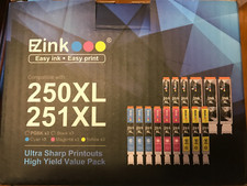 NIP EZ Ink Cartridges Sealed Box 15 Pack Printer Ink  250xl/251xl picture