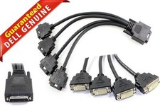 VHDCI to Quad DVI-D Splitter Breakout Cable VHDCI M to 4 port DVI-D F Cable picture