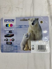 Genuine Epson 26XL T2636 Multipack Ink Cartridges Polar Bear XP-810 XP-700 New picture