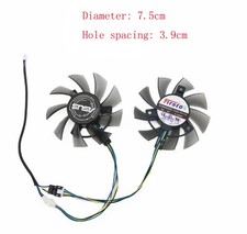 Hellhound Graphics Card Fan FD8015U12S For ASUS CERBERUS-GTX 1050/1050TI Parts ~ picture
