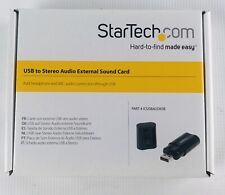 StarTech USB Stereo Audio Adapter External Sound Card picture