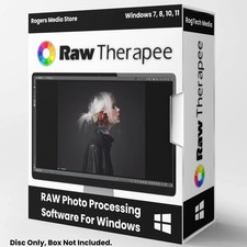 Raw Therapee Photo Editing Software, RAW Image Editor for Windows on CD-ROM picture