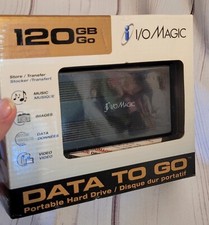 120GB Portable Hard Drive I/O Magic Data To Go picture