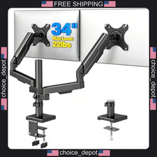 Single Monitor Mount for 17-34 Inch Screens Adjustable VESA Support picture