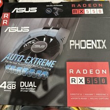 ASUS Phoenix AMD Radeon RX550 Graphic Card - 4GB GDDR5 picture