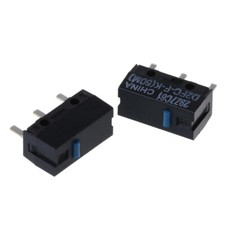 2PCS/10PCS Mouse Original D2FC-F-K Blue Dot 50M Clicks Microswitch picture