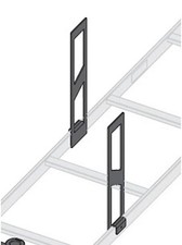 Middle Atlantic Products CLH-SS-12-2 12” High Side Stand, Off 2PC (I1) picture