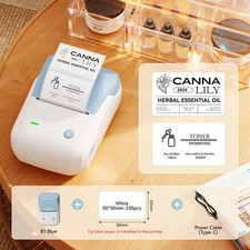 NiiMbot B1 Thermal Label Printer Bluetooth Wireless Portable Sticker Maker picture
