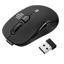 Sanwa Direct Wireless Bluetooth 2.4GHz Mouse Compact 5 Buttons Silent picture