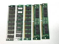 Toshiba PBM 7748MGV HJ  20VD DRAM 72 pin MEMORY Modules 5 Misc Sticks Untested picture