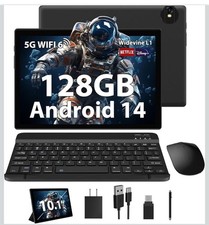POWMUS 2025 Latest Android 14 Tablets,10 Inch Tablet with 24GB RAM 128GB ROM Exp picture
