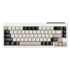 FREEWOLF M68 TriMode Wireless 65% Silent Membrane Keyboard Cheese picture