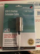 StarTech.com Model: USB2FAAEXT15.  USB 2.0 Active Extension Cable  picture