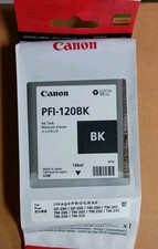 Canon PFI-120BK 4918 Black Ink Tank SEALED Exp 03/29 picture