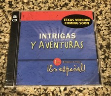 McDougal Littell En Espanol: Intrigas Y Aventuras 1 PC MAC CD learn spanish game picture