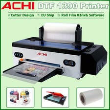 ACHI A3+ / A3 PRO DTF 1390 Printer T-shirt Printer & Cutter Design EU Ship picture