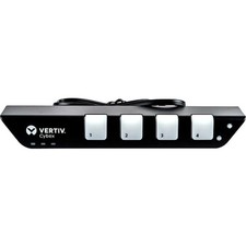 Avocent AFP0004 Cybex 4 Port Active Front Panel & Remote Control TAA Compliant picture