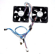 LOT OF 2 PAPST TYP 8412 N/2GME 12V 1.4W DC BALL BEARING FAN picture