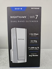 New, Sealed NETGEAR Nighthawk EXS18 WiFi 7 BE3600 Dual-Band Range Extender picture