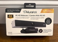 Aluratek Live 4K Webcam - Black/Silver (AWC4KF) picture