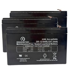 For Tripp Lite SMART1500SLT UPS Battery Kit RBC36-SLT 12V 7Ah High-Rate 3 Pack picture
