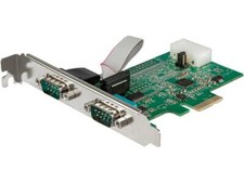 StarTech.com PEX2S953LP 2 Port RS232 Serial Adapter Card with 16950 UART - PCI E picture