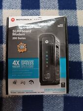 Open Box ARRIS / Motorola SurfBoard SB6121 DOCSIS 3.0 Cable Modem Retail Black picture