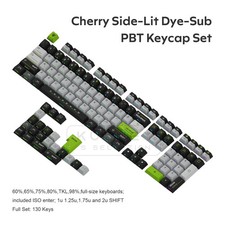 KeysMe Future Zone Keycap Set PBT Keycaps for Gaming Mechanical Keyboard picture