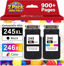 MC SUPRINT 245XL Ink Cartridge Replacement for Canon 245XL 246XL Combo Pack picture