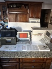 RARE compaq Portable III Computer Model 2660 Original Box & Papers , Invoice picture