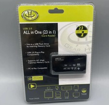 Gear Head USB 2.0 All in One 23 in 1 Card Reader - New picture