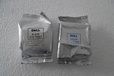 Dell Series 3 Black / Color Ink Cartridges For All-in-One J740 T0601 T0602 NEW picture