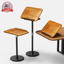 2-in-1 Floor & Desktop Book Stand with Large 16.5