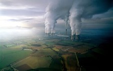 Landscape national geographic pollution environment Custom Gaming Mat Desk picture