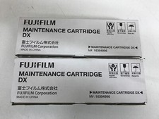 LOT of 2 Genuine Fujifilm DX Maintenance Cartridge 16394996 DX100 Waste Ink Tank picture