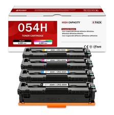 054H 054 Toner Cartridge Set 4 Pack High Yield for Canon 054H 054 Toner picture
