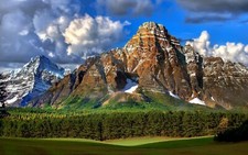 Landscape mountains nature rocky Custom Gaming Mat Desk picture