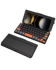 Doohoeek Universal Bluetooth Mini Keyboard, Wireless Compact Keyboard Orange  picture