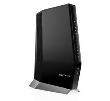 Netgear Nighthawk Cable Modem With Built-in WiFi 6 Router CAX80-100NAR - Black picture