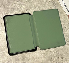 Cobak Folding Folio Case Synthetic Leather Hard Shell Cover, Green picture