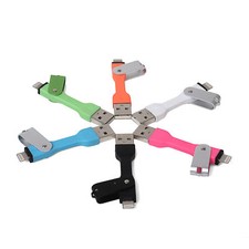 Micro USB Keychain Sync Charge For Samsung Galaxy  S3 S4 S5 S6 Edge Note 2 3 4 4 picture